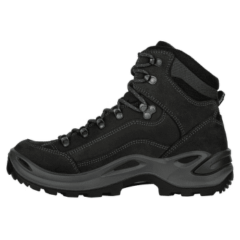 Chaussures Lowa Renegade Gtx Mid Women asphalt/turquoise
