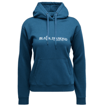 Sweat-shirt Black Diamond Heritage Wordmark Pullover Hoody Women Indigo