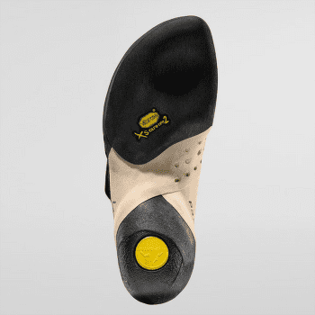 Chaussons d'escalade La Sportiva Solution Women White/Lily Orange_W00O03