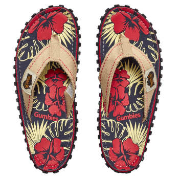 Tongs Gumbies Gumbies Denim Hibiscus Denim Hibiscus