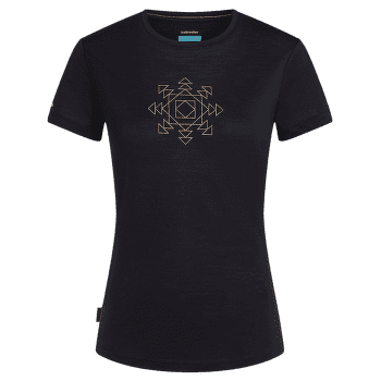 T-shirt a manches courtes Icebreaker Merino Blend 125 Cool-Lite™ Sphere SS Tee Fusion Women BLACK