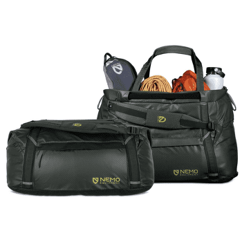 Sac Nemo Equipment Double Haul Convertible Duffel 55L Black