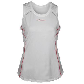 Débardeur La Sportiva TRACER TANK Women Chalk/Hibiscus