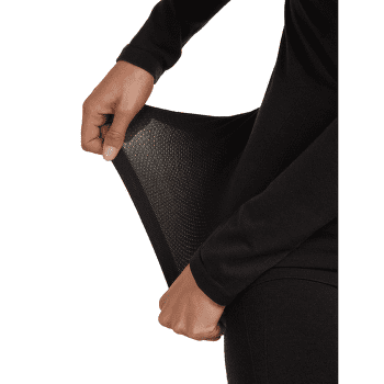 T-shirt a manches longues Icebreaker Merino 260 ZoneKnit™ Seamless LS Crewe Women BLACK