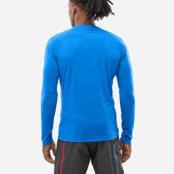 T-shirt a manches longues Millet TRILOGY WOOL TS LS Men ICON BLUE