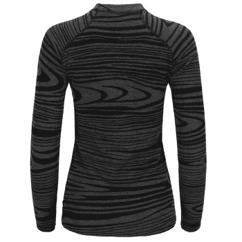 T-shirt a manches longues Aclima WarmWool Crew Neck Women Black Motion