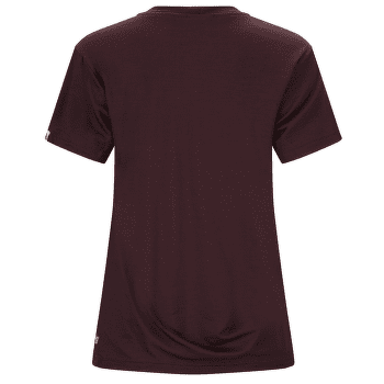 T-shirt a manches courtes Aclima LightWool 180 Classic Tee Women Chocolate Plum