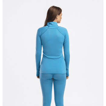 T-shirt a manches longues Aclima WarmWool Roll Neck Women Jet Black