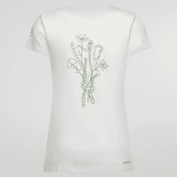 T-shirt a manches courtes La Sportiva CLIMB FLOWER T-SHIRT Women Chalk