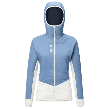 Veste Millet White Primaloft Hoodie Women CORONET BLUE/FOGGY DEW