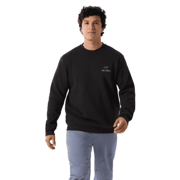 Sweat-shirt Arcteryx Emblem Fleece Crew Men Black
