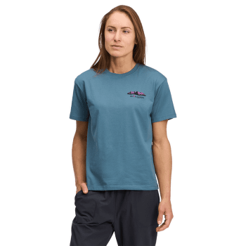 T-shirt a manches courtes Black Diamond Mountainscape SS Tee Women Creek Blue