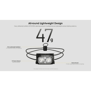 Lampe frontale Nitecore NU25 MCT UL