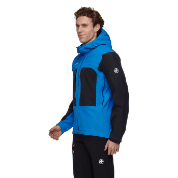 Veste Mammut Taiss HS Hooded Jacket Men glacier blue-black