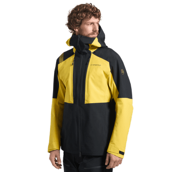 Veste La Sportiva SUPERCOULOIR GTX PRO JACKET MEN Black/Yellow