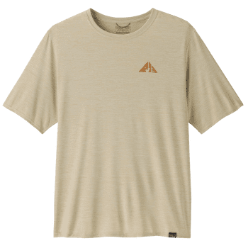 T-shirt a manches courtes Patagonia Cap Cool Daily Graphic Shirt Lands Men Driftways: Pumice X-Dye