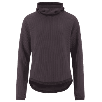 T-shirt a manches longues Craft Grid Hood Women DK PLUM