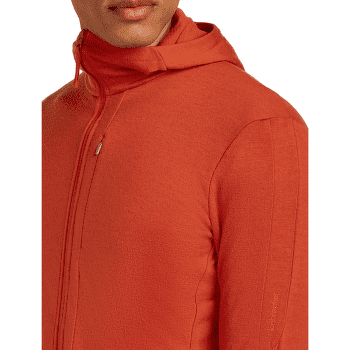 Sweat-shirt Icebreaker Merino 260 Quantum IV LS Zip Hoodie Men AGATE