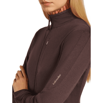 Sweat-shirt Icebreaker Merino 260 Quantum LS Zip Women Black
