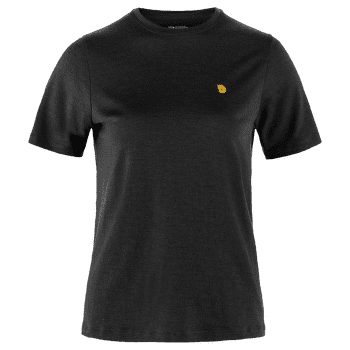 T-shirt a manches courtes Fjällräven Bergtagen Merino 190 SS Women Black