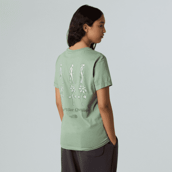 T-shirt a manches courtes The North Face CONNECT RELAXED SS TEE-GRAPHIC Women WHITE DUNE