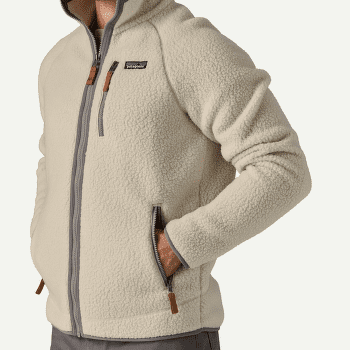 Sweat-shirt Patagonia Retro Pile Jacket Men Pelican w/Smolder Blue