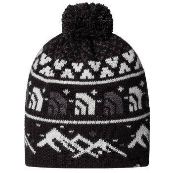 Casquettes The North Face CABIN SKI TUKE HNF TNF BLACK JACQUARD/POM