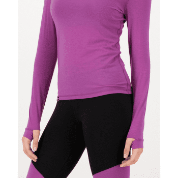 T-shirt a manches longues Mons Royale Cascade Merino Base Layer Long Sleeve Women Aoraki Lily Toffee