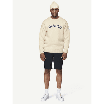 Pull Devold Nansen Legacy Sweater 270B  NAVY/OFFWHITE