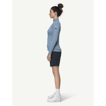 T-shirt a manches longues Devold Breeze Half Zip Neck Women 317A CAMEO MELANGE