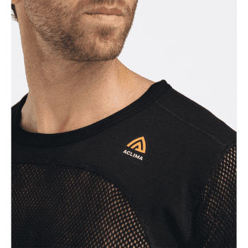 T-shirt a manches courtes Aclima WoolNet T-shirt Men Jet Black