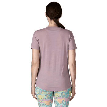 T-shirt a manches courtes Patagonia Cap Cool Merino Graphic Shirt Women 73 Skyline: Endless Blue