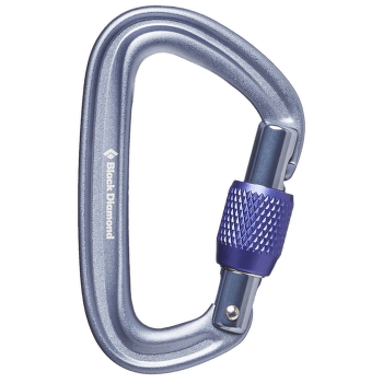 Mousqueton Black Diamond LITEFORGE SCREWGATE Gray