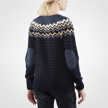 Pull Fjällräven Övik Knit Sweater Women Dark Navy