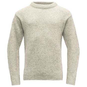 Pull Devold Nansen Sweater Crew Neck 770A GREY MELANGE