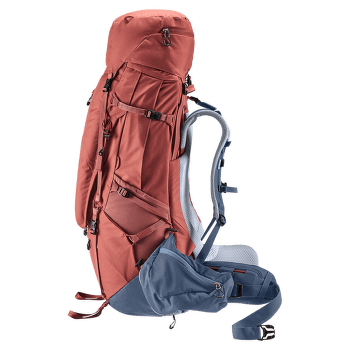 Sac a dos deuter Aircontact X 60+15 SL redwood-ink