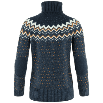 Pull Fjällräven Övik Knit Roller Neck Women Navy-Dark Navy