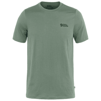 T-shirt a manches courtes Fjällräven Abisko Wool Logo SS Men Patina Green