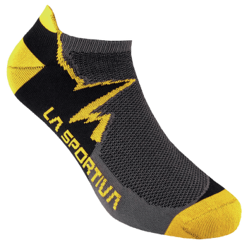 Chaussettes La Sportiva Climbing Socks Carbon/Yellow
