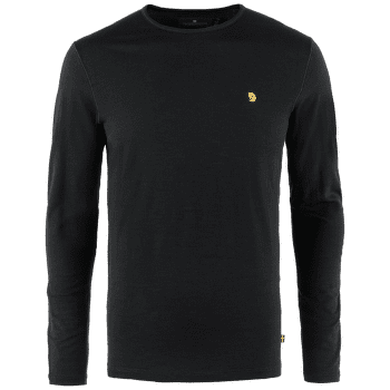 T-shirt a manches longues Fjällräven Bergtagen Thinwool LS Men Black
