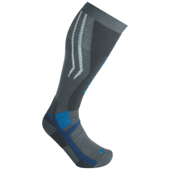 Chaussettes hauteur genou Lorpen T3 SKI MOUNTAINEERING ECO 2604 GREY/BLUE