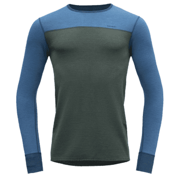 T-shirt a manches longues Devold Kvitegga Shirt Men 427C WOODS/BLUE