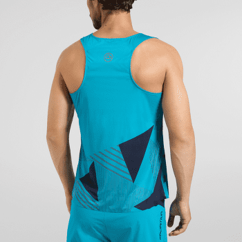 Débardeur La Sportiva COMP TANK Men Tropic Blue/Deep Sea