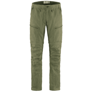 Pantalons Fjällräven Abisko Lite Trekking Zip-Off Trousers Regular Green-Laurel Green