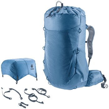 Sac a dos deuter Aircontact Ultra 50 + 5 tin-shale