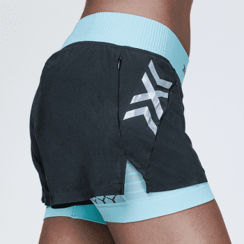 Shorts X-Bionic TWYCE RACE 2in1 SHORTS Women X BLACK/X BLACK