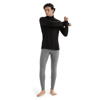 T-shirt a manches longues Icebreaker Merino 200 Oasis LS Half Zip Men Midnight Navy