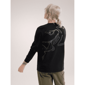 T-shirt a manches longues Arcteryx Kragg Cotton Bird Crew LS Women Bliss / Mars