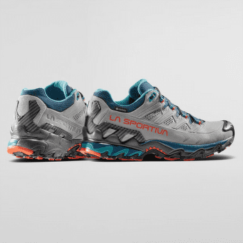 Chaussures La Sportiva Ultra Raptor II Leather GTX Women Grey/Cherry Tomato