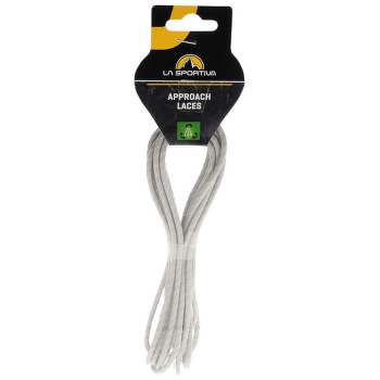 Lacets La Sportiva Approach Laces White/Mid Grey